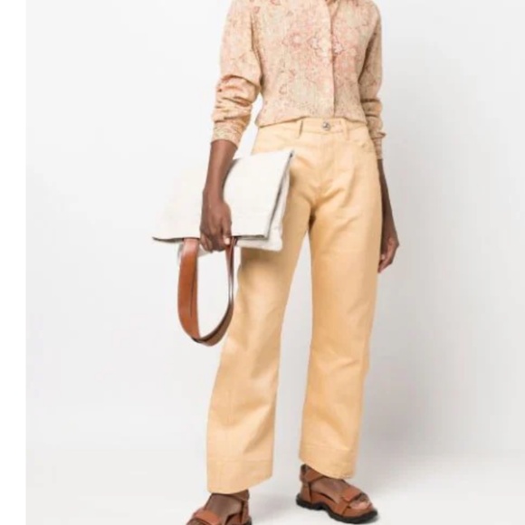 Jil Sander high-waisted tapered jeans size 36/US6 - Picture 1 of 14